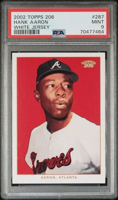 2002 Topps Hank Aaron, White 206 #287 card image