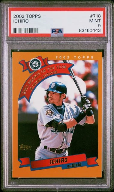 2002 Topps Ichiro #718 card image