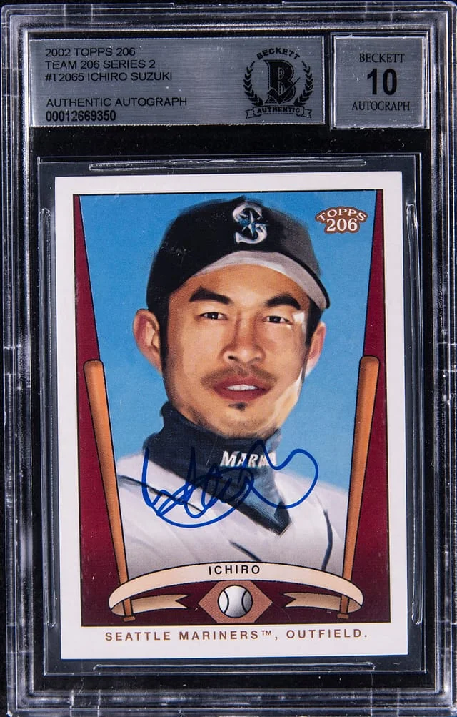 2002 Topps Ichiro Suzuki 206 Team 205 Series 2 #T2065 card image