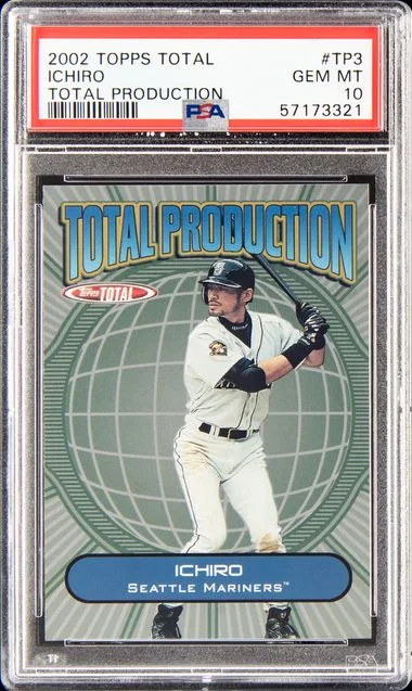 2002 Topps Ichiro Total Total Production Total Production #Tp3 card image