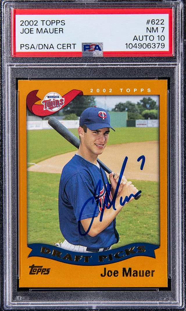2002 Topps Joe Mauer #622 card image