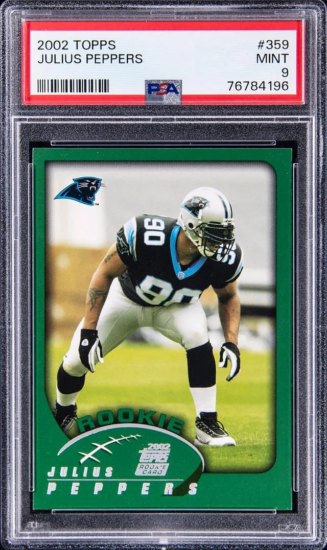 2002 Topps Julius Peppers #359 card image