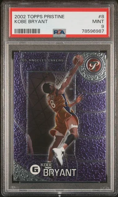 2002 Topps Kobe Bryant Pristine #8 card image