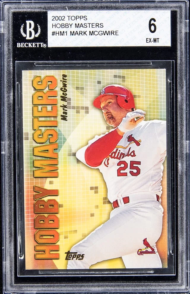 2002 Topps Mark McGwire Hobby Masters #HM1 card image