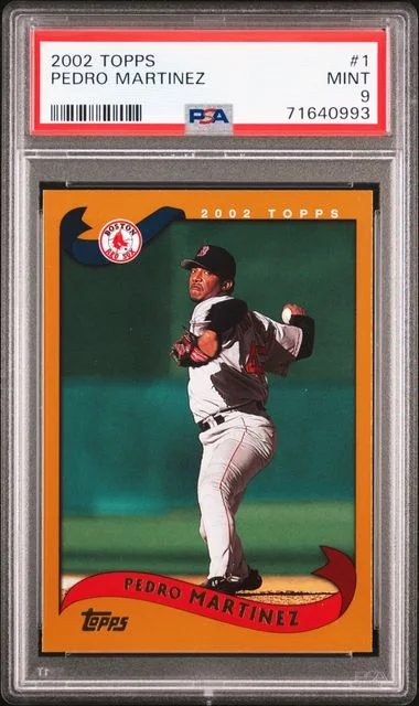 2002 Topps Pedro Martinez #1 card image