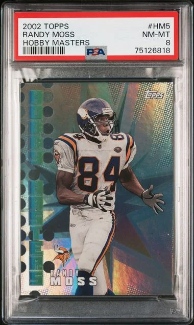 2002 Topps Randy Moss Hobby Masters #HM5 card image