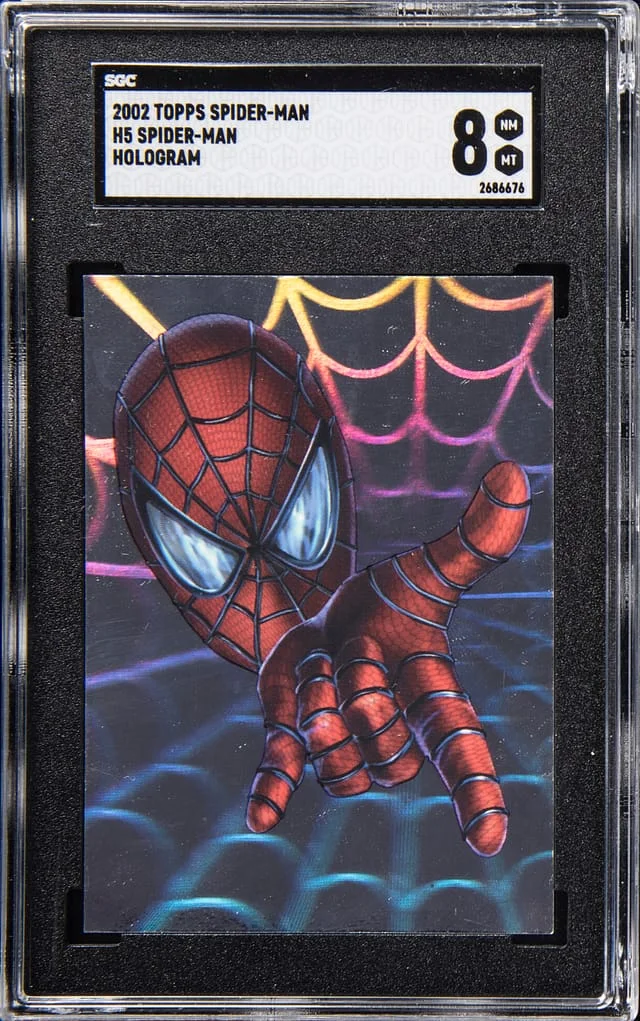 2002 Topps Spider-Man Hologram #H5 card image
