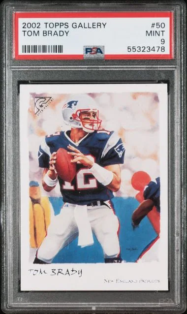 2002 Topps Tom Brady Gallery #50 card image