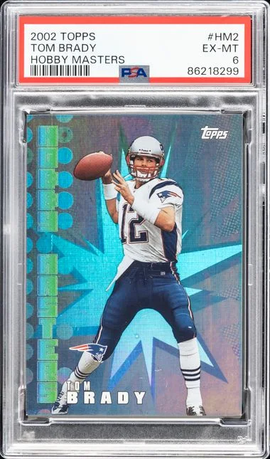 2002 Topps Tom Brady Hobby Masters #HM2 card image