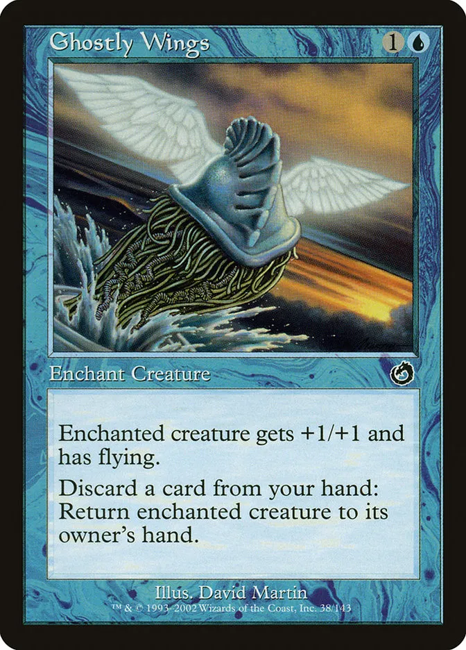 2002 Torment Ghostly Wings common #38 unlisted card image