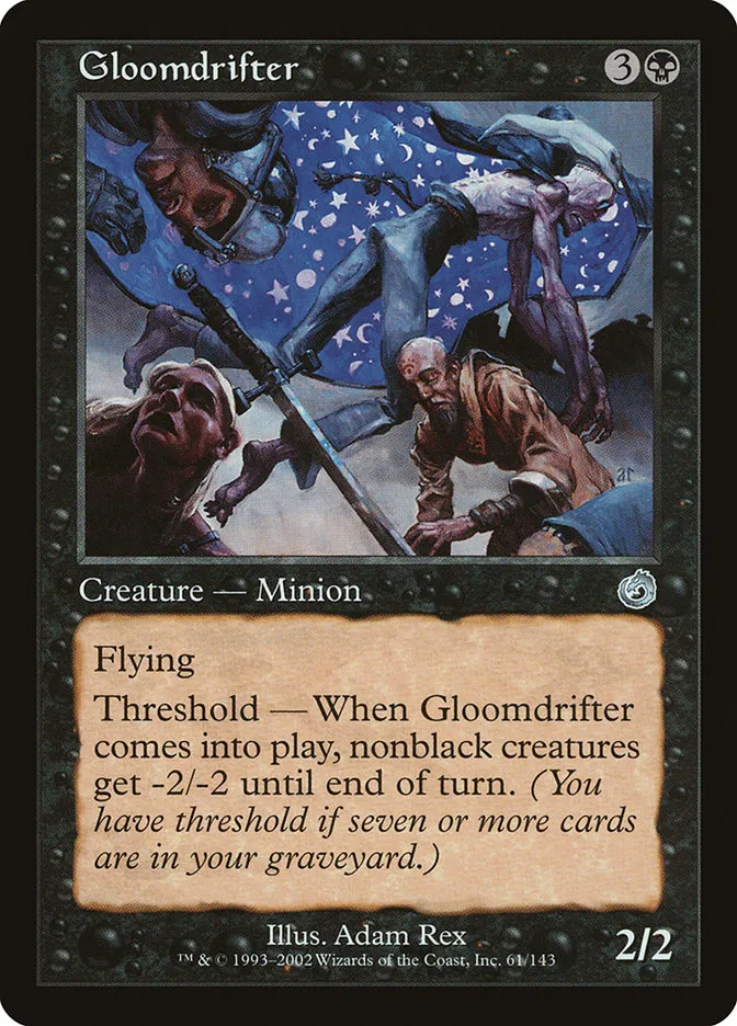 2002 Torment Gloomdrifter uncommon #61 unlisted card image