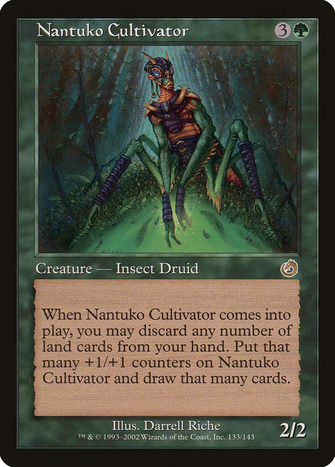 2002 Torment Nantuko Cultivator rare #133 unlisted card image