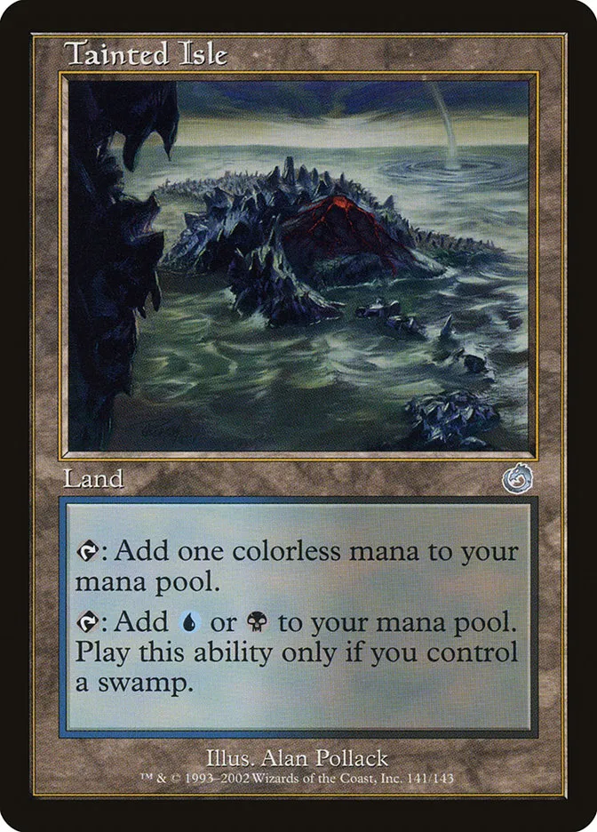 2002 Torment Tainted Isle uncommon #141 unlisted card image