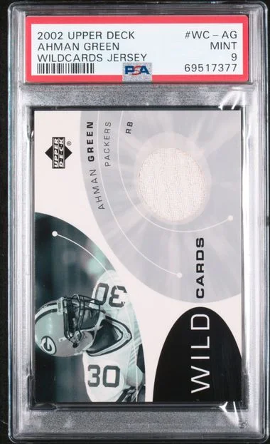 2002 Upper Deck Ahman Wildcards Jersey #WC-AG card image