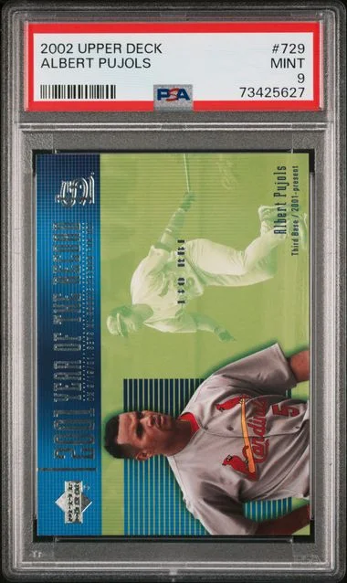 2002 Upper Deck Albert Pujols #729 card image