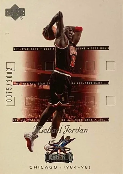 2002 Upper Deck All-Star Game Michael Jordan Michael Jordan #AS1 card image