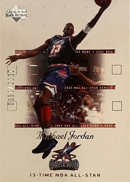 2002 Upper Deck All-Star Game Michael Jordan Michael Jordan #AS2 card image