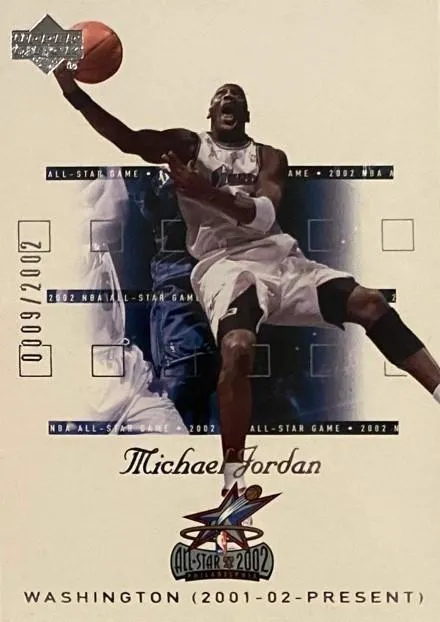 2002 Upper Deck All-Star Game Michael Jordan Michael Jordan #AS3 card image