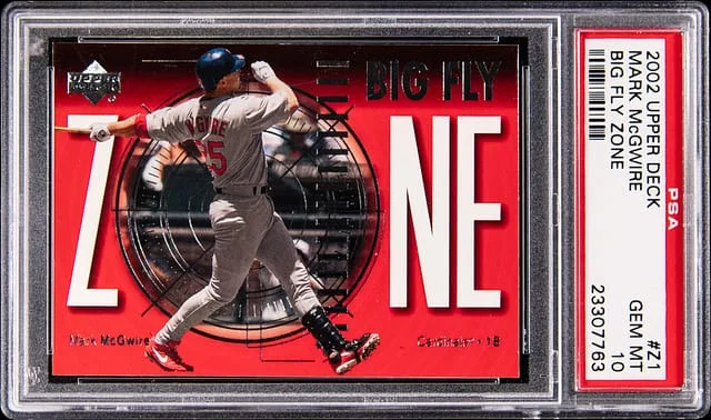 2002 Upper Deck Mark McGwire Big Fly Zone #Z1 card image
