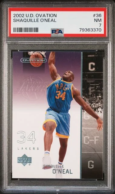 2002 Upper Deck Ovation Shaquille O'Neal #36 card image