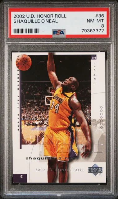 2002 Upper Deck Shaquille O'Neal Honor Roll #36 card image