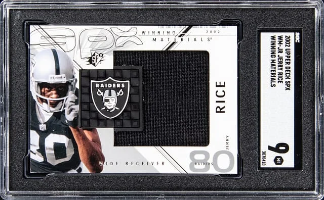 2002 Upper Deck SPx Jerry Rice #WM-JR card image