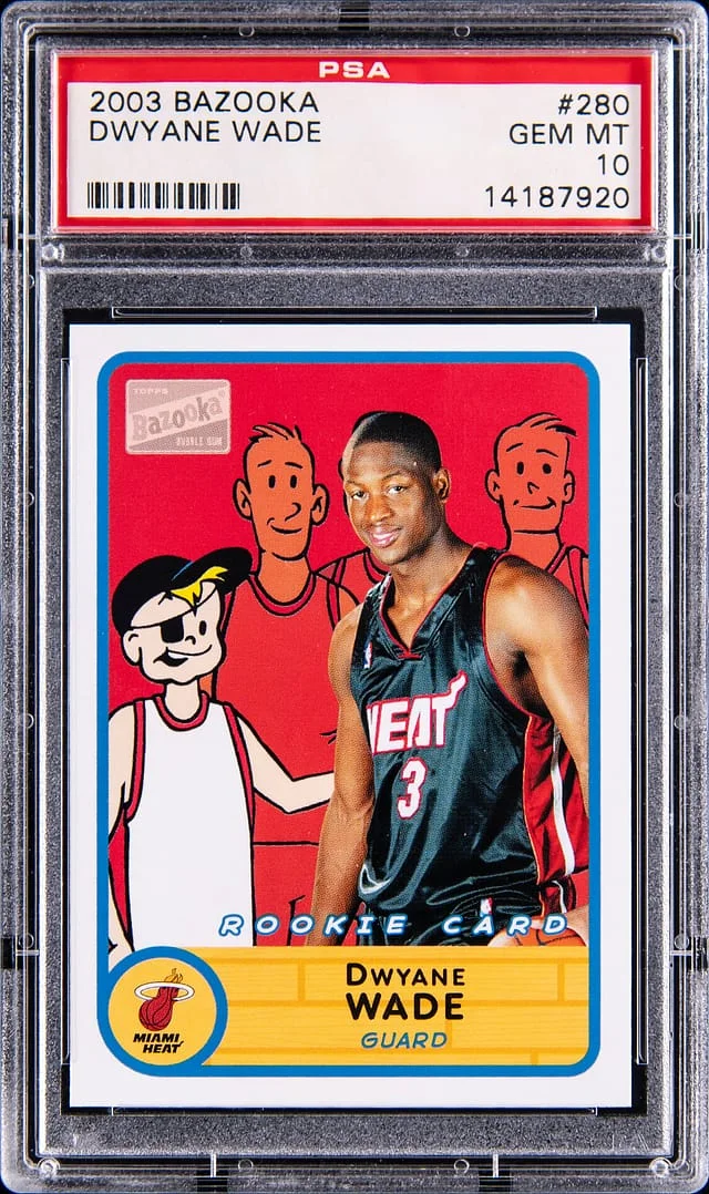 2003-04 Bazooka Dwyane Wade #280 card image