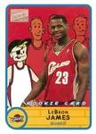 2003-04 Bazooka Lebron James #276 card image