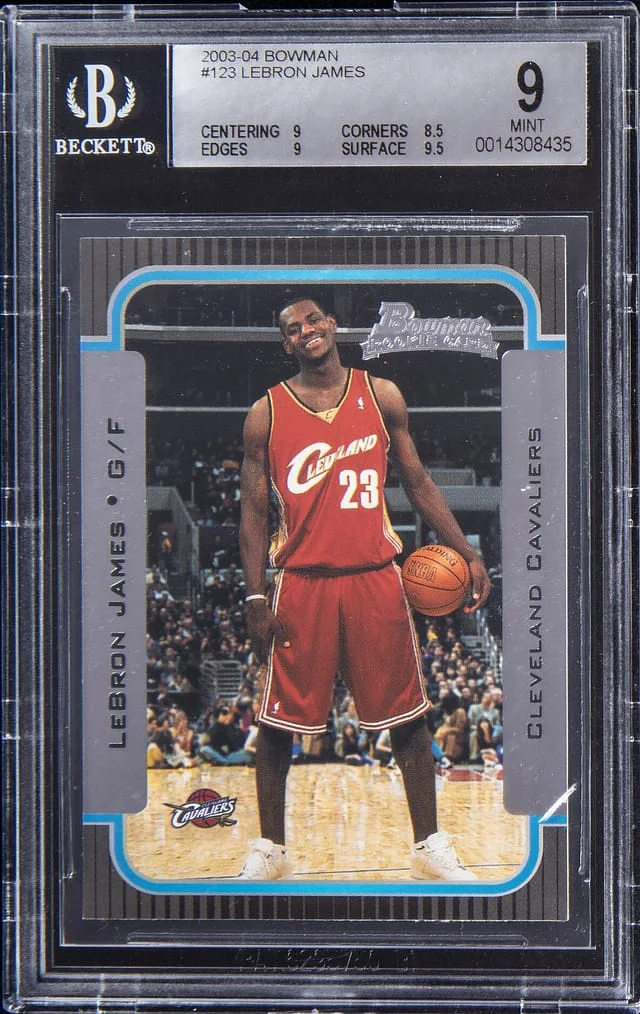 2003-04 Bowman LeBorn James #123 card image