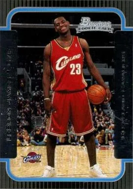 2003-04 Bowman Lebron James #123 card image