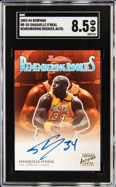2003-04 Bowman Remembering #no-number card image