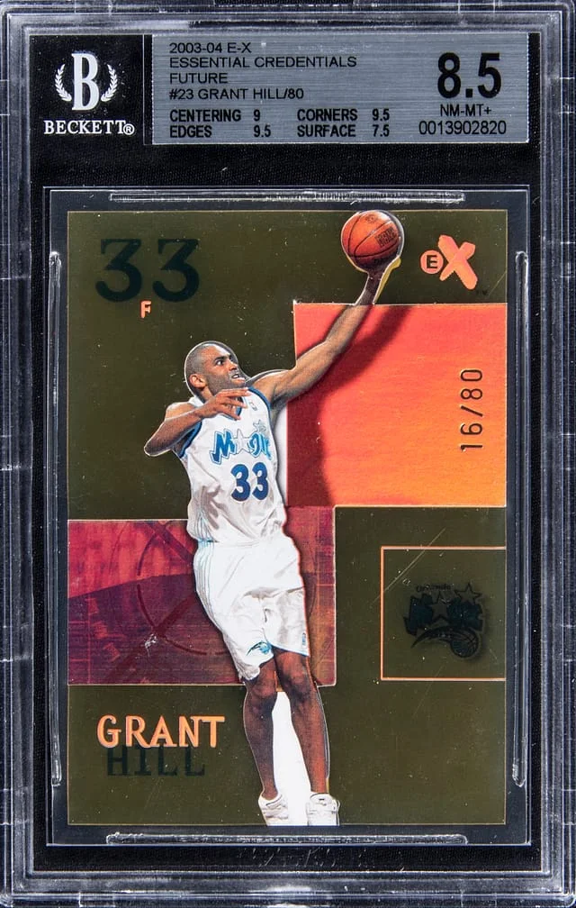 2003-04 E-X Grant Hill Essential Credentials Future #23 card image