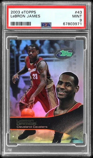 2003-04 Etopps LeBron James #43 card image