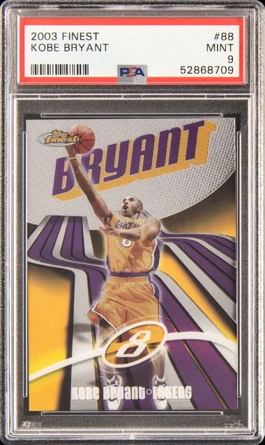 2003-04 Finest Kobe Bryant #88 card image