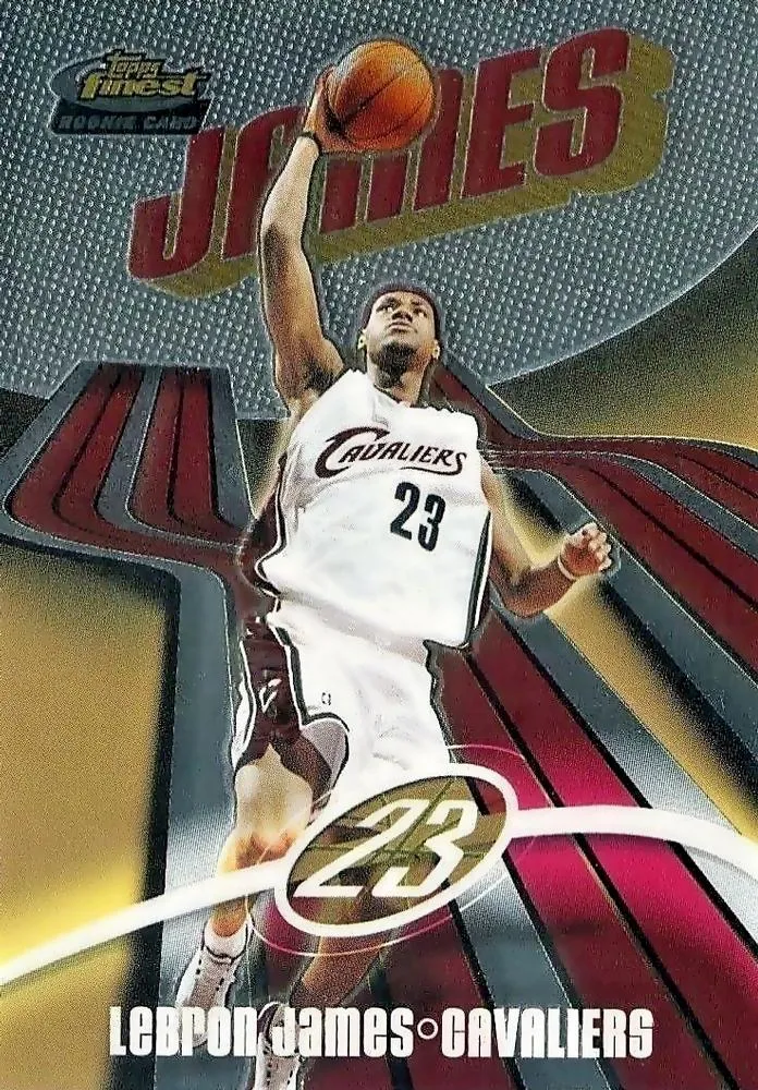 2003-04 Finest Lebron James #133 card image