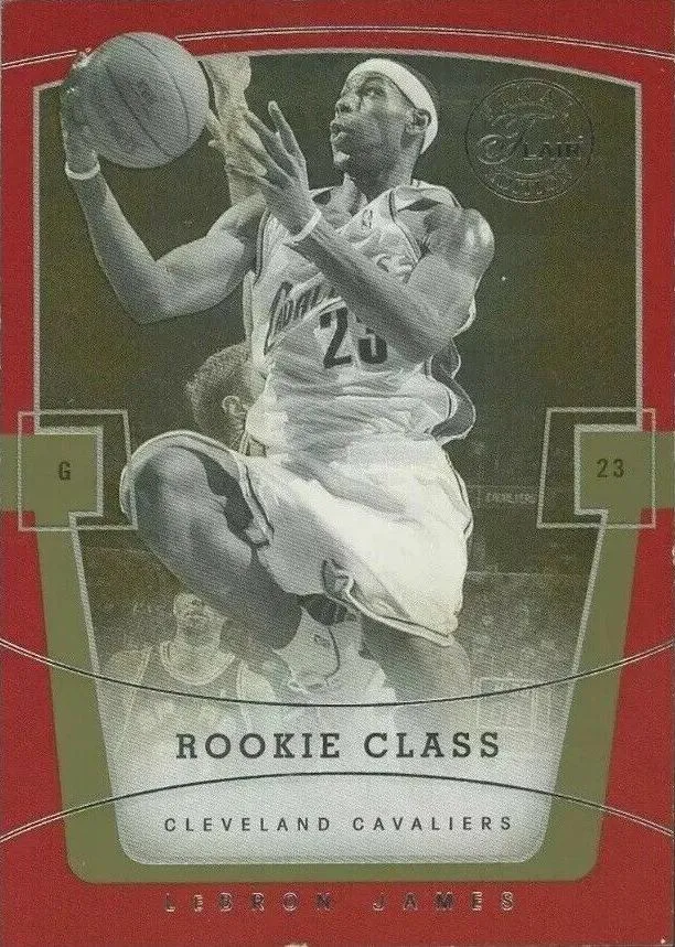 2003-04 Flair Final Edition Lebron James #75 card image