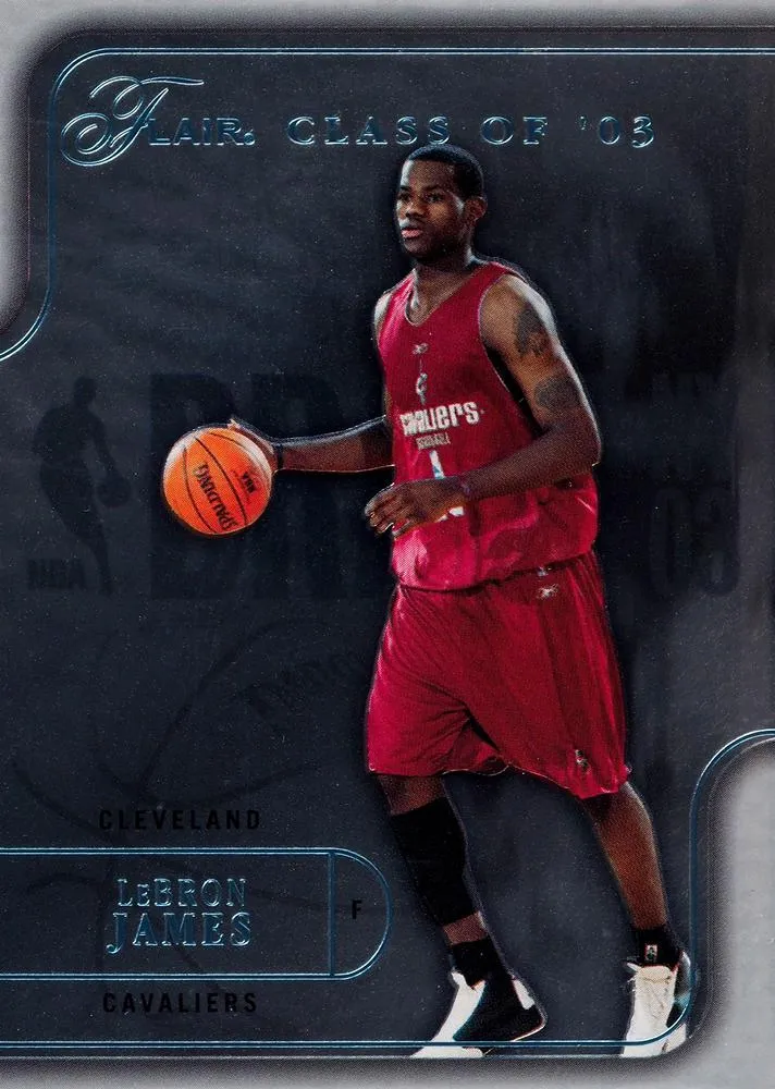 2003-04 Flair Lebron James #94 card image