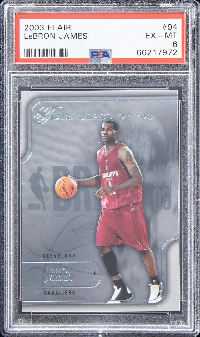 2003-04 Flair LeBron Jmaes #94 card image