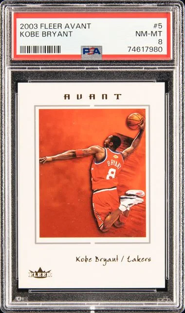 2003-04 Fleer Avant Kobe Bryant #5 card image