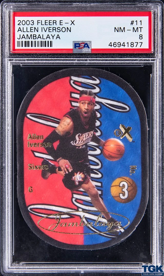 2003-04 Fleer E-X Allen Iverson Jambalaya #11 card image