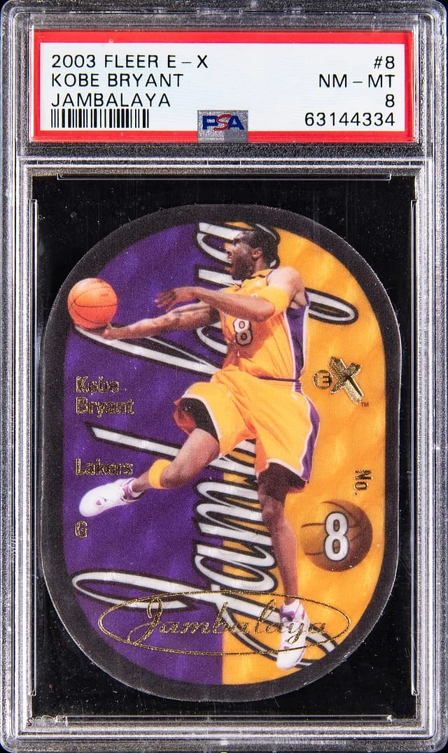 2003-04 Fleer E-X Kobe Bryant Jambalaya #8 card image