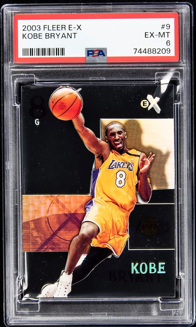 2003-04 Fleer E-X Kobe Bryant #9 card image