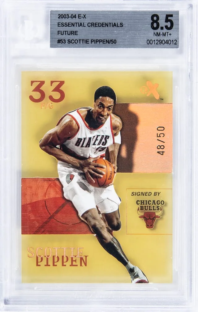 2003-04 Fleer E-X Scottie Pippen Essential Credentials #53 card image