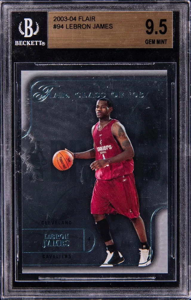 2003-04 Fleer Flair LeBron James Class Of '03 #94 card image