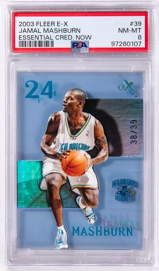 2003-04 Fleer Jamal Mashburn eX Essential Credentials Now #39 card image
