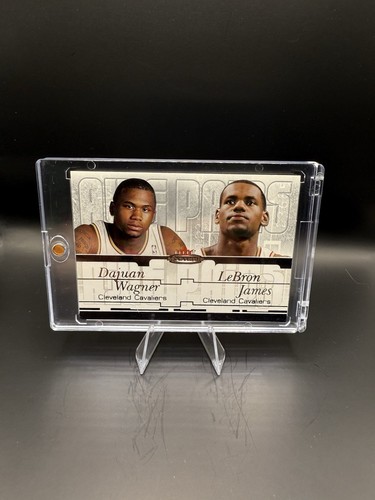 2003-04 Fleer Mystique Lebron James Awe Pairs #5 card image