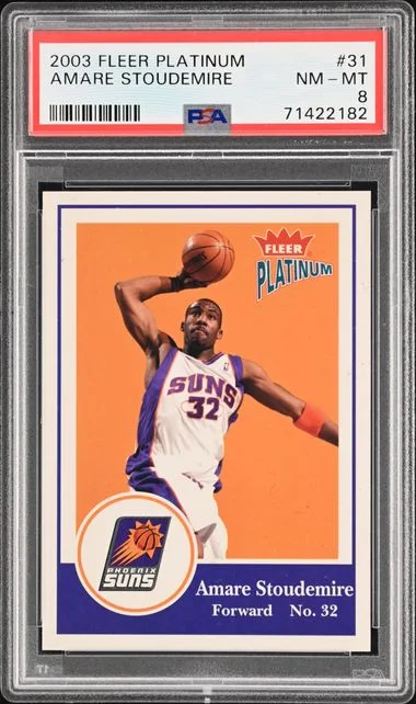 2003-04 Fleer Platinum Amar'e Stoudemire #31 card image