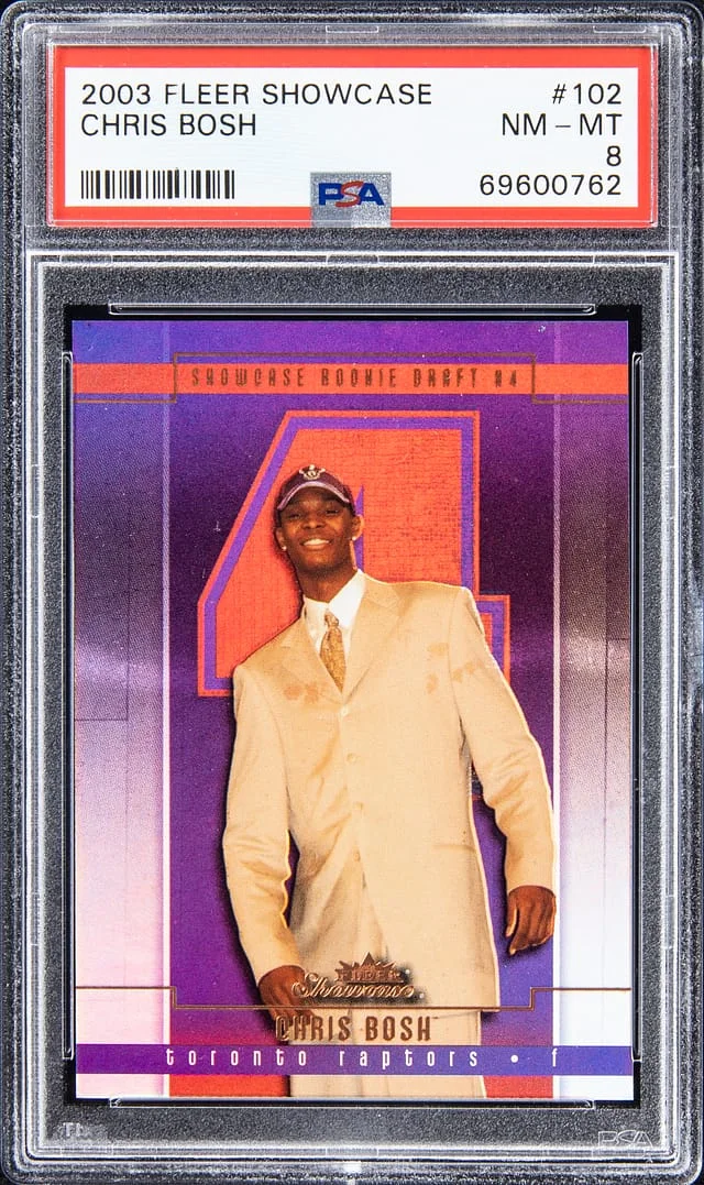 2003-04 Fleer Showcase Chris Bosh #102 card image