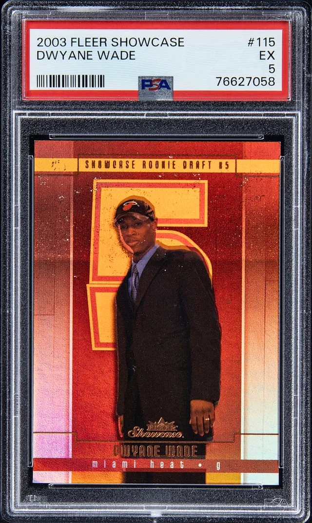 2003-04 Fleer Showcase Dwyane Wade #115 card image