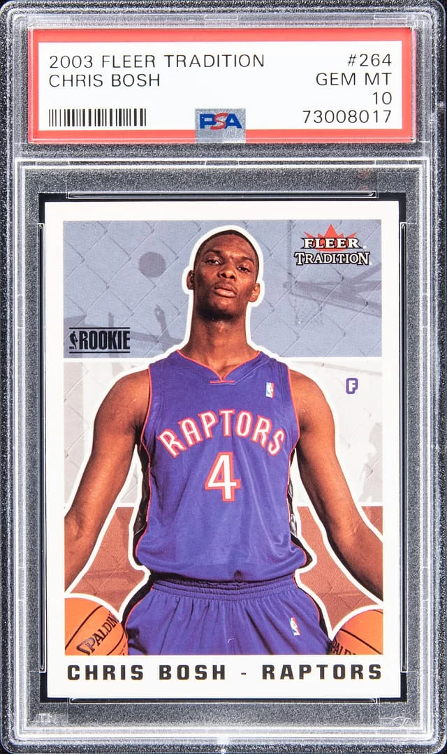 2003-04 Fleer Tradition Chris Bosh #264 card image